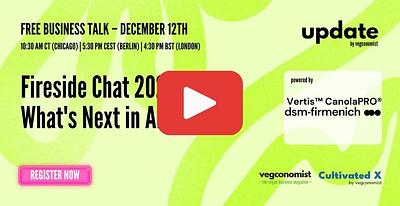 Webtalk Recording: Reflecting on 2024 and Future Prospects – What’s Next in the Alt Protein Industry?