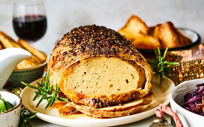 This Vegan Turkey Roast Is Surprisingly Easy To Make