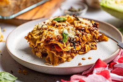 Cabbage And Walnut Lasagna