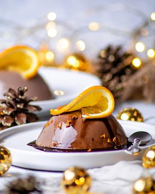 Festive Jaffa Cake-Inspired Vegan Chocolate Orange Dessert