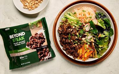 Tortilla Launches Beyond Steak Chimichurri Burrito For Veganuary