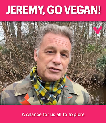 Chris Packham asks Jeremy Clarkson to do Veganuary ‘for his health’