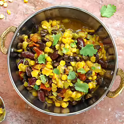 Vegan Indian Three Bean Dal Soup