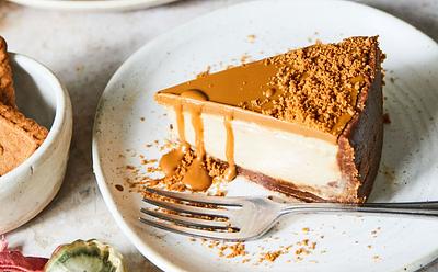 Easy Biscoff No-Bake Cheesecake