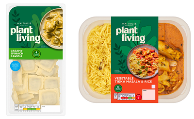 Waitrose Adds New Products to PlantLiving Range, Reports Surge in Searches for Vegan Ready Meals