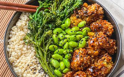 Tasty-As-Takeout Teriyaki Cauliflower Bowls