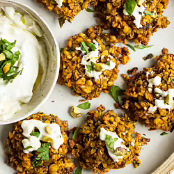 Easy Vegan Pistachio Falafel