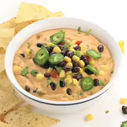 Loaded Vegan Queso Dip