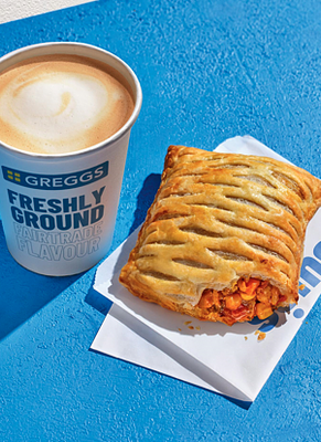 Greggs Brings Back Spicy Vegetable Curry Bake For Veganuary