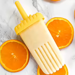 Orange Vanilla FroYo Pops