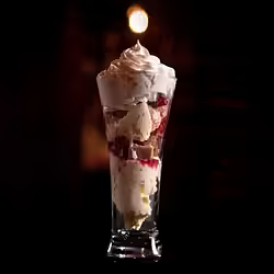Vegan Blood Orange Cheesecake Trifle