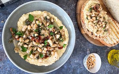 Beans On Toast Gets A Major Upgrade With This Mediterranean Recipe