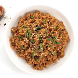 Sweet Vegan Korean-Inspired Lentils