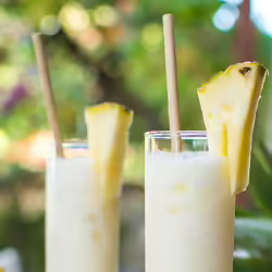 Creamy Vegan PiÃ±a Colada Mocktail