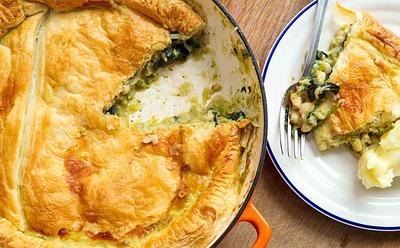 How To Make This Plant Protein-Packed Creamy Cannellini Pie