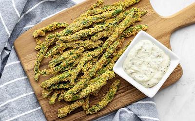 How To Make These Oil-Free Crispy Green Bean Fries