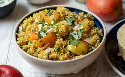 How To Make This Vegan Apple Biryani