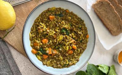 These Turmeric And Ginger Lentils Are Packed Full Of Goodness
