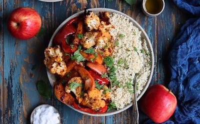 This Roasted Cauliflower And Apple Recipe Is A Perfect Weeknight Meal