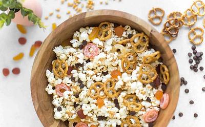 Planning A Halloween Party? Make This Hocus Pocus Peanut Butter Popcorn