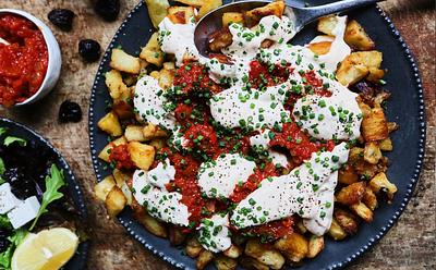 This Vegan Patatas Bravas Is A Perfect Easy Dinner Party Recipe