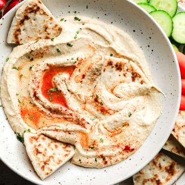 The Best and Easiest Hummus