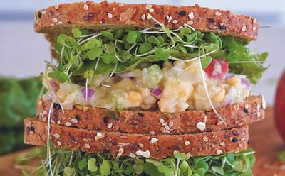 This Apple Chickpea Salad Sandwich Marries Sweet With Savory