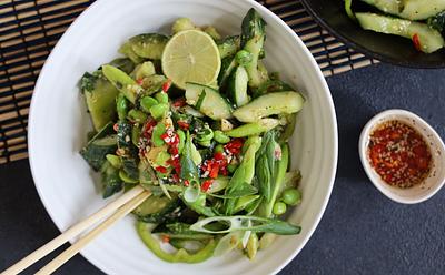 How To Make This Smashed Cucumber Salad