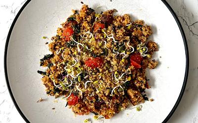This Easy Quinoa Tofu Dish Is Ready In 20 Minutes
