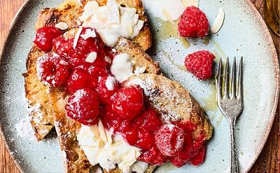 This Vegan French Toast Is Surprisingly High In Protein