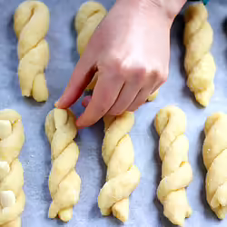 Buttery Sweet Vegan Italian Almond Twist BiscuitsÂ 