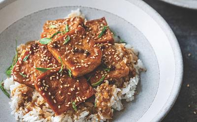 Sticky Coconut Milk Braised Tofu