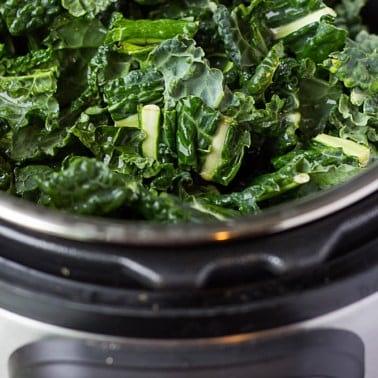 How to Cook Kale in 3 Minutes (Instant Pot)