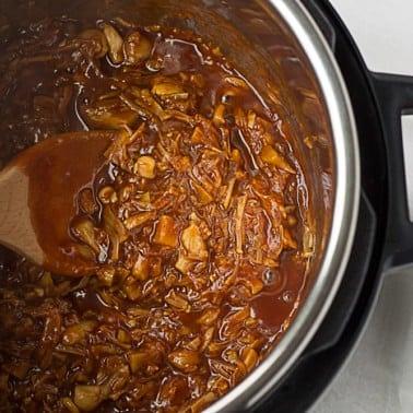 Instant Pot Pulled BBQ Jackfruit