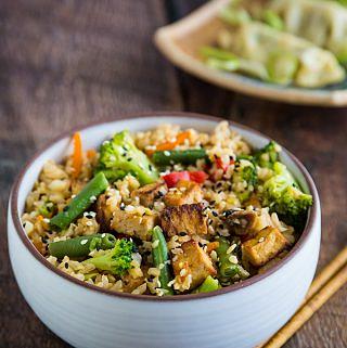 Ridiculously Easy Vegetable Fried Rice