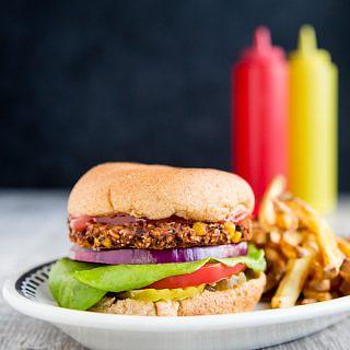 Simple Black Bean Burger