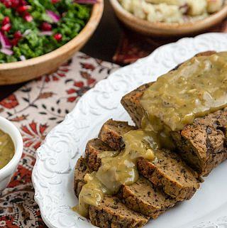 Mushroom Seitan Roast