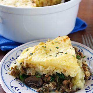 Nava’s Hearty Lentil and Mushroom Shepherd’s Pie