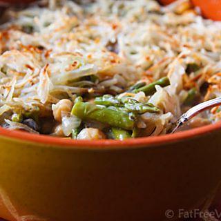 Asparagus and Chickpea Casserole