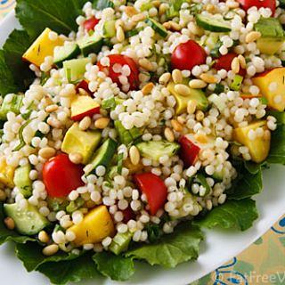 Israeli Couscous Summer Pilaf