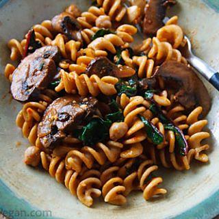 Pasta with Chard and Chickpeas