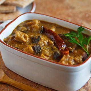 Iraqi-Inspired Seitan and Eggplant Stew