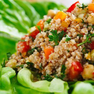 Spicy Kasha Vegetable Salad