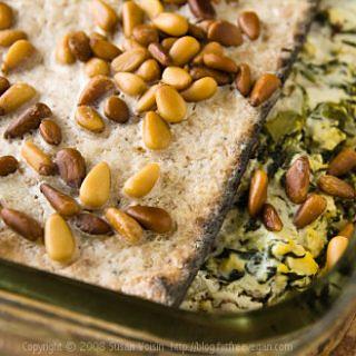 Spinach-Matzo Pie