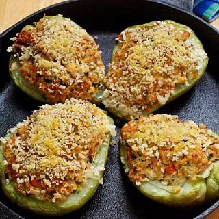 Seaside-Stuffed Mirlitons