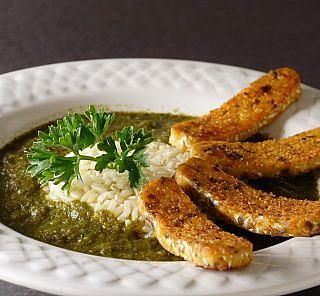 Gumbo z’Herbes with Cajun Tempeh Bacon