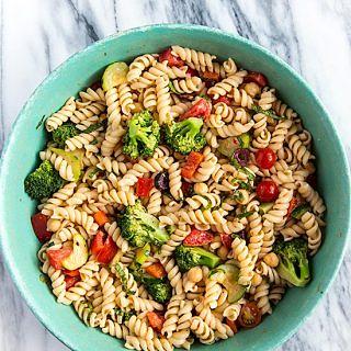 A to Z Vegan Pasta Salad
