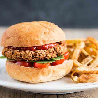 Red Bean-Chipotle Veggie Burgers