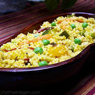 Orange Couscous Curry