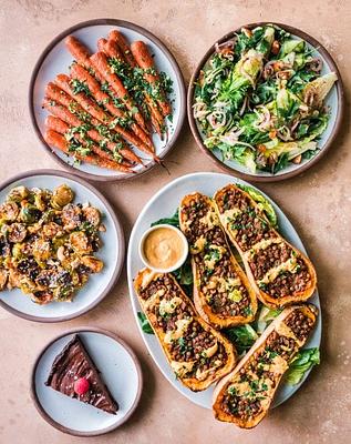 Five-Course Vegan Thanksgiving Menu (Gourmet + Easy)